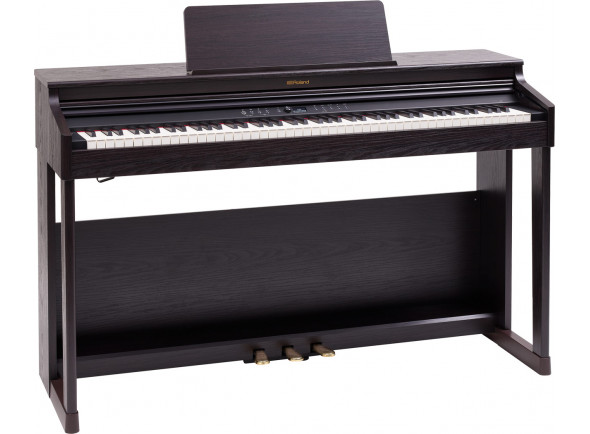 Roland RP701 DR Piano Electrónico Vertical em Castanho Escuro Acetinado Roland RP701 DR Piano Electrónico Vertical em Castanho Escuro Acetinado